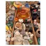 Assorted Collection of Carnival Glass, Decorative Ceramics, and Glassware