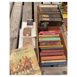 Assorted Mixed Lot of Books, Bookends, and Ephemera