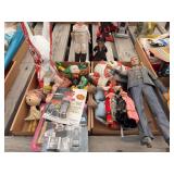 Mixed Lot of Action Figures, Dolls, and Collectible Toys