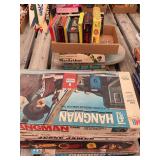 Assorted Board Games and Puzzles Lot including Milton Bradley, Parker Brothers, and Rubik