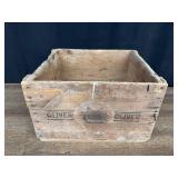 Oliver Typewriter Wooden Crate