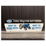 Ford Tractor Batteries SST Sign