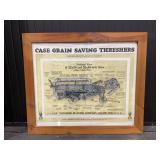 Case Thresher Framed Poster