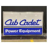 Cub Cadet Power Equipment Lighted Sign