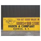 Oliver Chilled Plow SST Sign