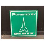 Powered By Deutz SST Sign
