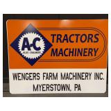 Allis Chalmers Tractors Machinery SST Sign