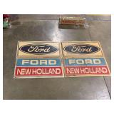 (2) Ford New Holland SS Plastic Skins