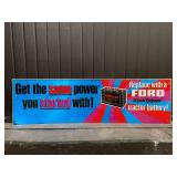 Ford Tractor Motorcraft Battery SST Sign