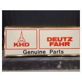 KHD Deutz Fahr Lighted Sign