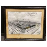 Massey-Harris Batavia, NY Plante Framed Print
