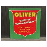 Oliver Finest in Farm Machinery SST Sign