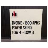 IH Engine SSW Sign