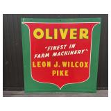 Oliver Finest in Farm Machinery DST Sign