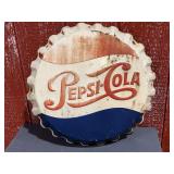 Pepsi Cola SST Bottle Cap Sign