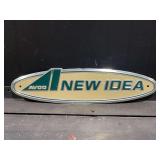 AVCO New Idea Name Plate