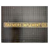 Farmers Implement Co. DSW Smaltz Sign