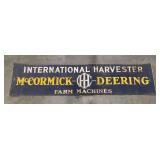 IHC International Harvester McCormick-Deering Farm Machines SST Sign