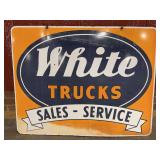White Trucks Sales - Service DSP Sign