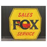 Fox Sales Service DST Sign