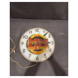 Minneapolis Moline Lighted Clock