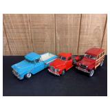 (3) 1/18 Trucks