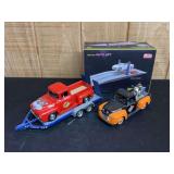 (4) Trucks, Trailer, Lift