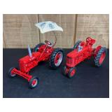 (2) 1/16 Farmall H + C Ertl