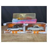 (3) 1/24 Chevrolet Bel Air + Chevelle NIB