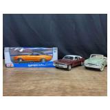 (3) 1/18 Cars