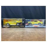 (2) 1/18 Camaro + Chevelle NIB Ertl