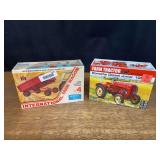 (2) Porsche Diesel + IH Wagon Model Kits NIB