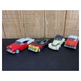 (4) 1/24 Cars