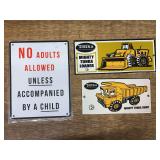 (3) Tonka + Signs