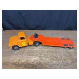 State Hi-Way Dept. Lowboy Semi Tonka