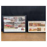 (2) IH Ads Framed