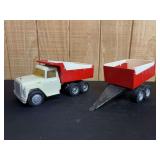 1/16 IH Loadstar Dump Truck + Trailer Ertl