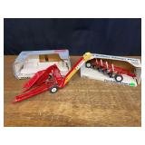 (2) 1/16 IH Plow + McCormick Picker Ertl