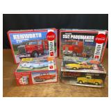(4) 1/25 Coca-Cola Truck Model Kits AMT
