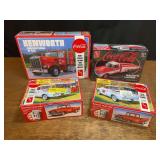 (4) 1/25 Coca-Cola Truck Model Kits AMT