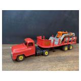 (2)  Tru-Scale Ryerson Steel Semi +Crawler Loader