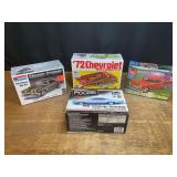 (4) Chevrolet Model Kits