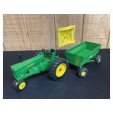 (2) 1/16 John Deere 70 + Wagon Ertl