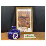 (4) Movie Poster, Lamp Shade, Sign, Opener