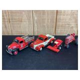 (4) IH Trucks, Tractor, Combine