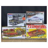 (4) Chevrolet Model Kits NIB