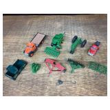 (9) Tractor, Trucks, Combine, Implements
