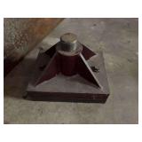 Heavy Duty Steel Screw Jack Support Base