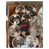 Engine Pistons and Associated Hardware Lot
