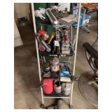 Assorted Pneumatic Tools and Shop Equipment